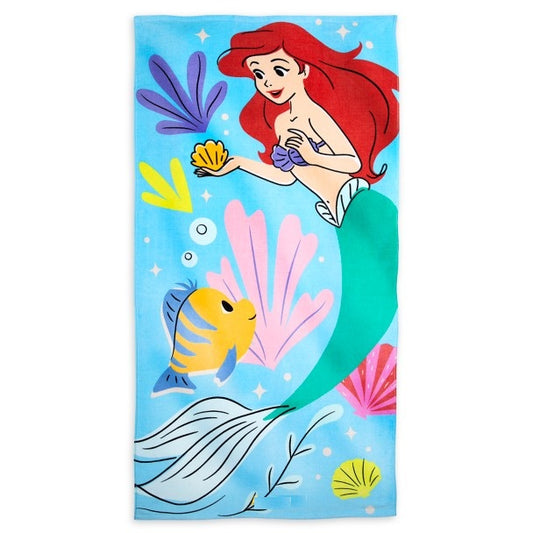 Ariel & Flounder Beach Towel – The Little Mermaid