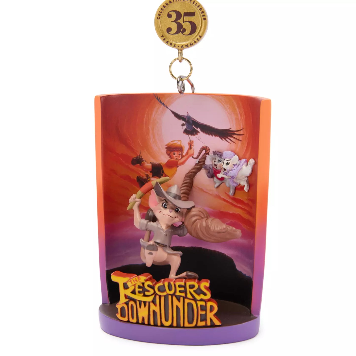 Limited Release The Rescuers Down Under Legacy Sketchbook Ornament – 35th Anniversary