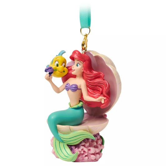 Ariel & Flounder Sketchbook Ornament – The Little Mermaid