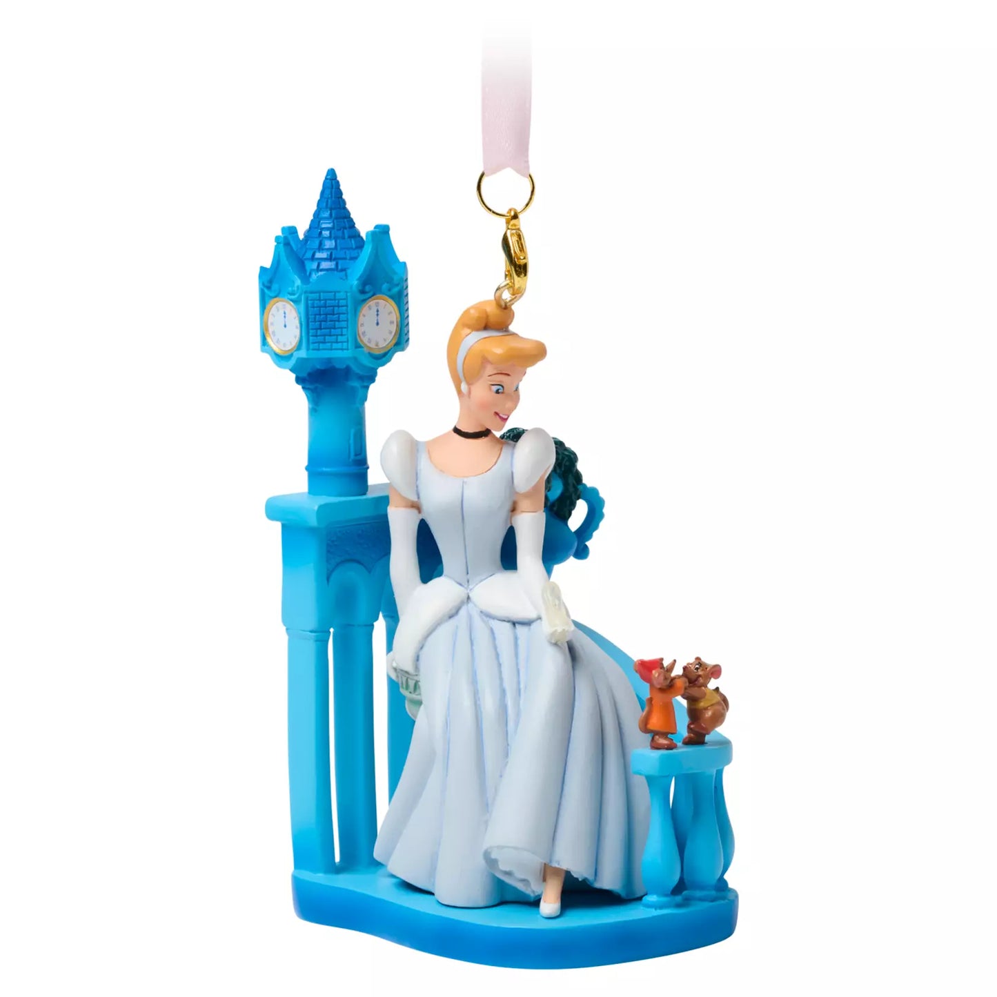 Cinderella Sketchbook Ornament - w/ Jaq & Gus Mouse Christmas Holiday