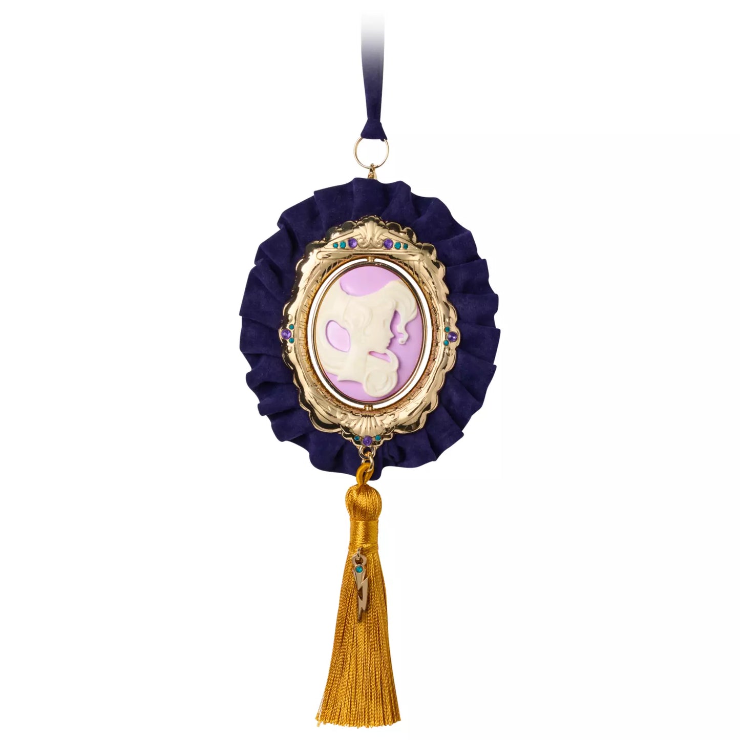 Hercules and Megara Spinning Cameo Ornament