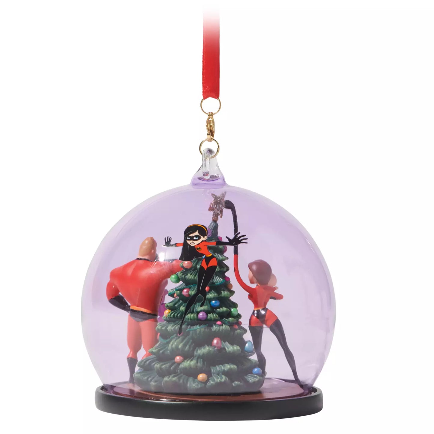 The Incredibles Glass Globe Sketchbook Ornament