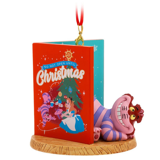 Cheshire Cat Christmas Card Sketchbook Ornament – Alice in Wonderland