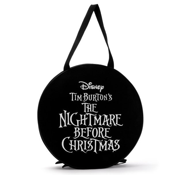 Disney Jack Skellington LARGE Tote Bag Nightmare Before Christmas Theme Park Bag