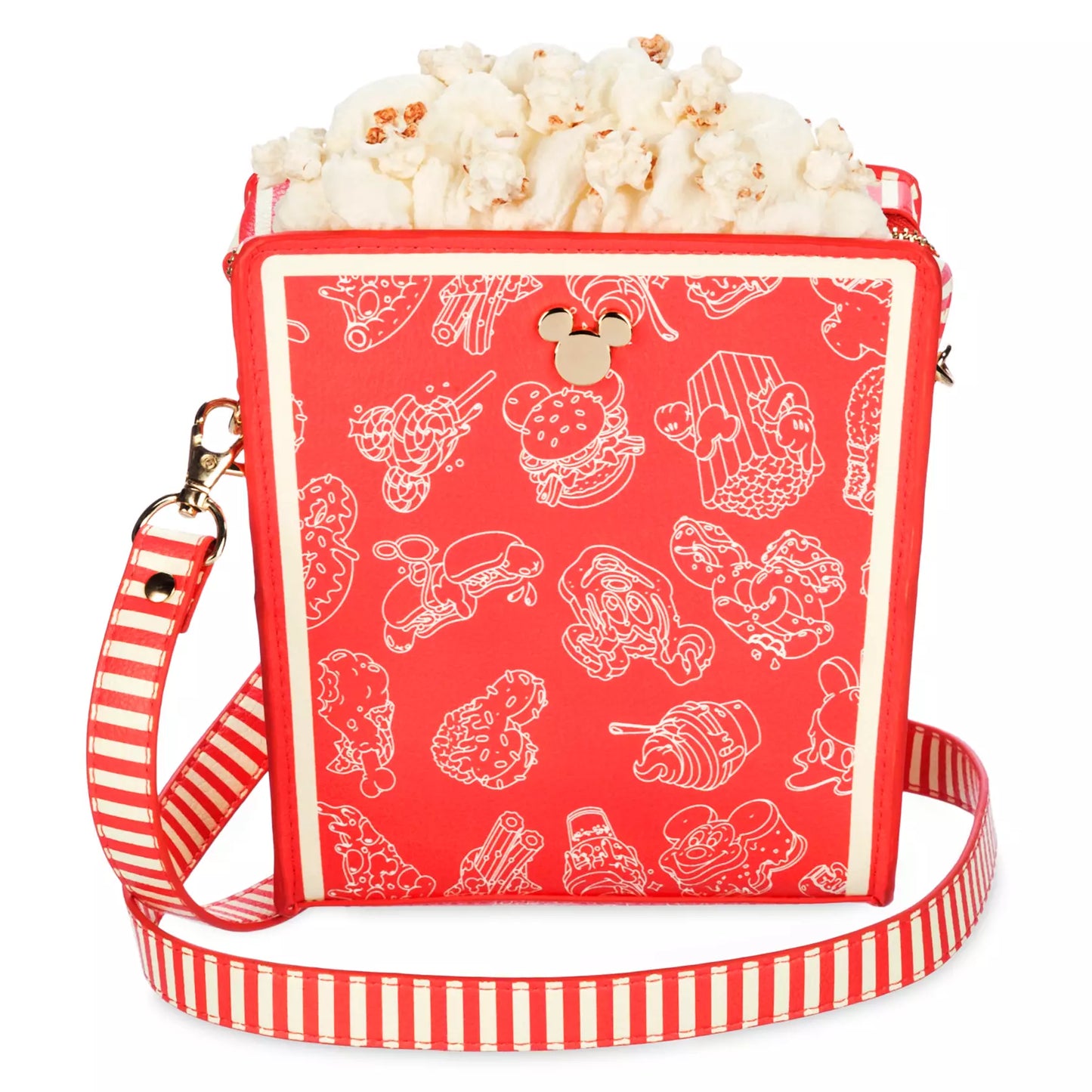 Disney Eats Popcorn Box Crossbody Bag - Disneyland Disney World Parks Authentic