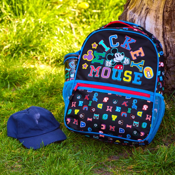 Mickey Mouse Letters Backpack - Kids School Bag