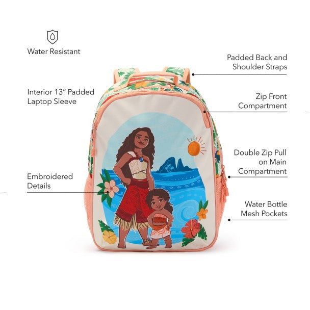 Moana 2 Backpack - Kids School Bag