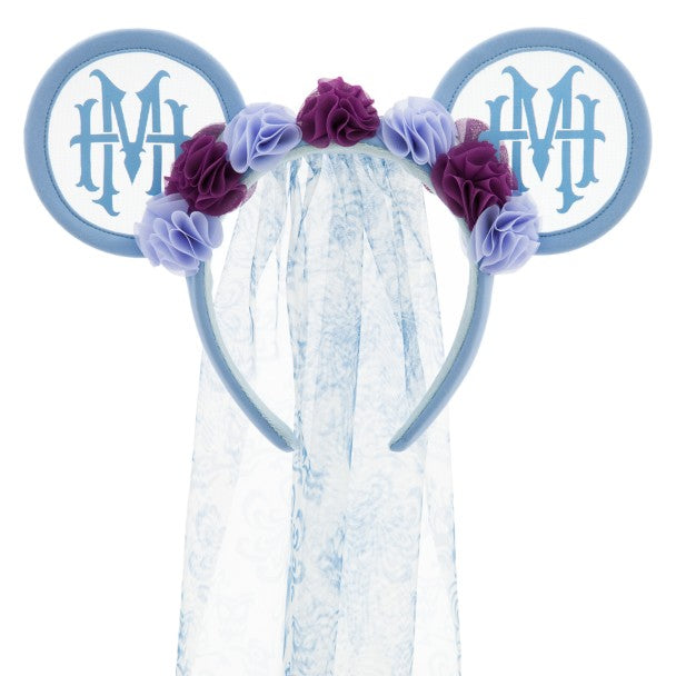 The Haunted Mansion Bride Veil Ear Headband for Adults