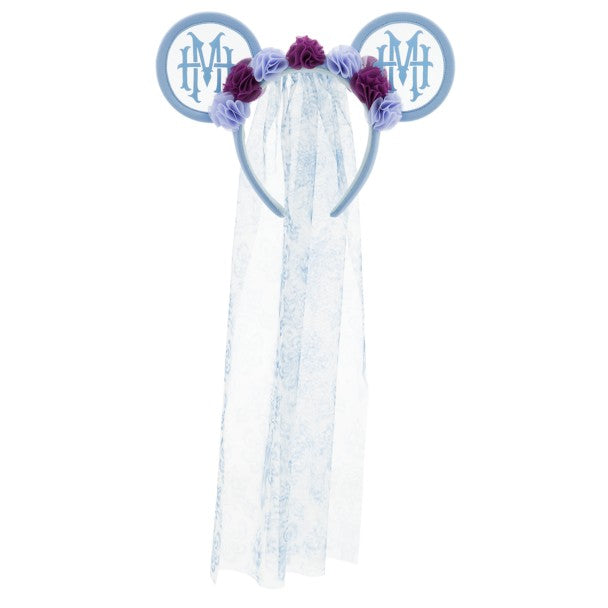 The Haunted Mansion Bride Veil Ear Headband for Adults