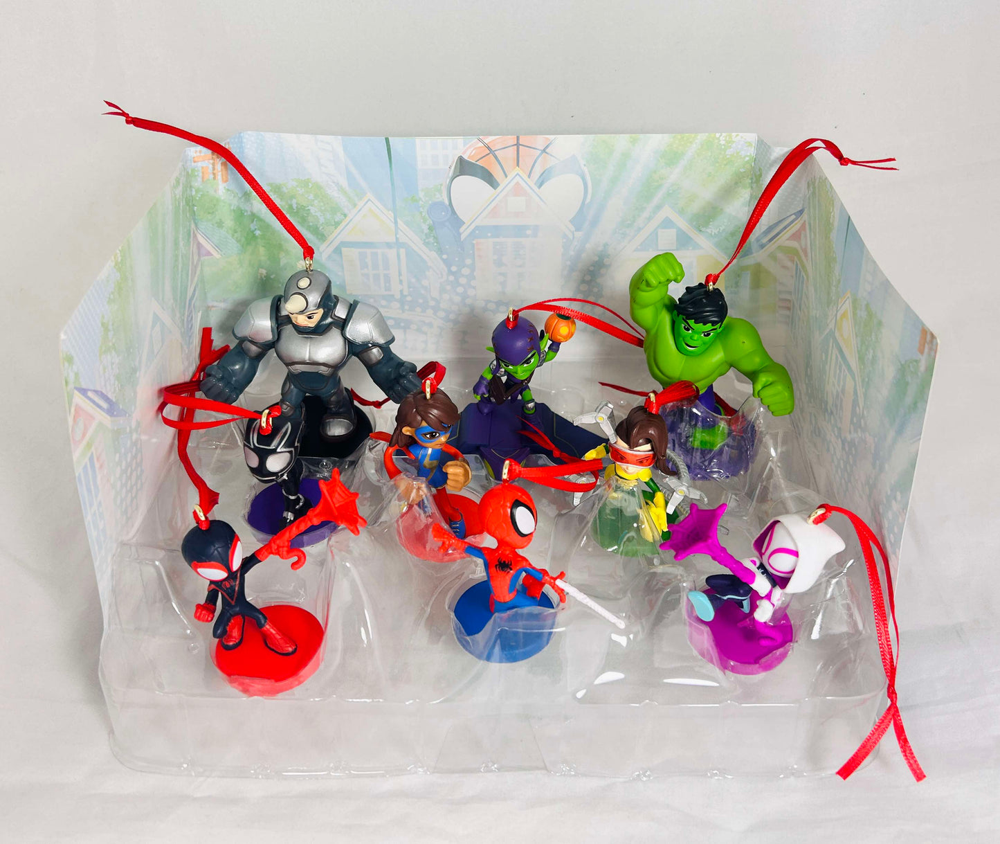 Disney Spidey and His Amazing Friends Custom Christmas Ornament 9pc Holiday Set