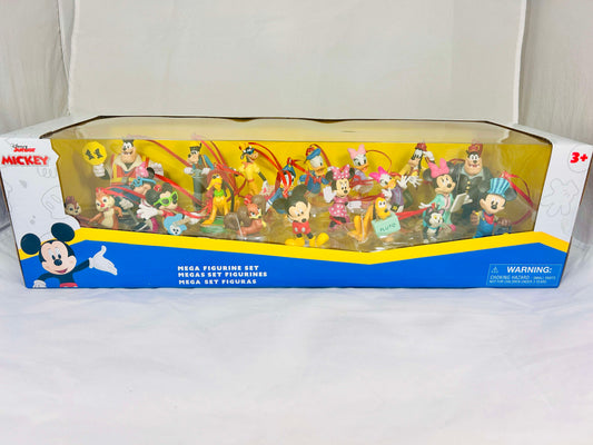 Disney Mickey & Friends Mega 20pc Christmas Ornaments Custom Box Set - Donald Goofy Minnie Daisy