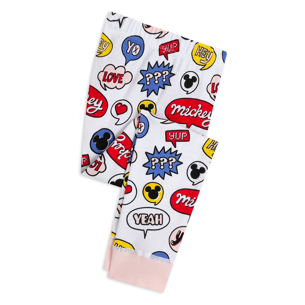 Mickey Mouse Icon PJ PALS for Girls - Toddler Size 2 3 4 5 6