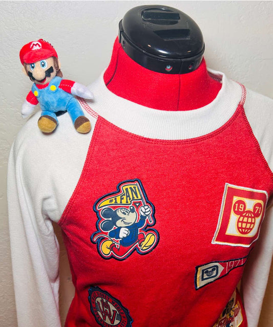 Custom Mario Inspired Magnetic Shoulder Pal Plush Kids Adult Costume Dress Up Accessory