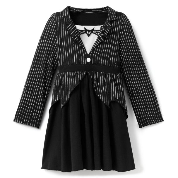 Jack Skellington Costume Dress for Girls Kids – The Nightmare Before Christmas