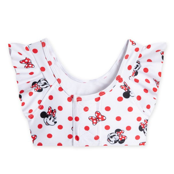 Minnie Mouse Two-Piece Adaptive Swimsuit for Girls - Size 14 XL