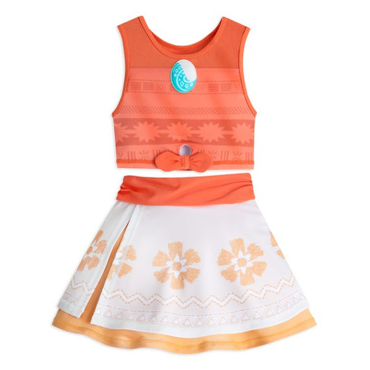 Moana Deluxe Swimsuit for Girls - Toddler Size 2