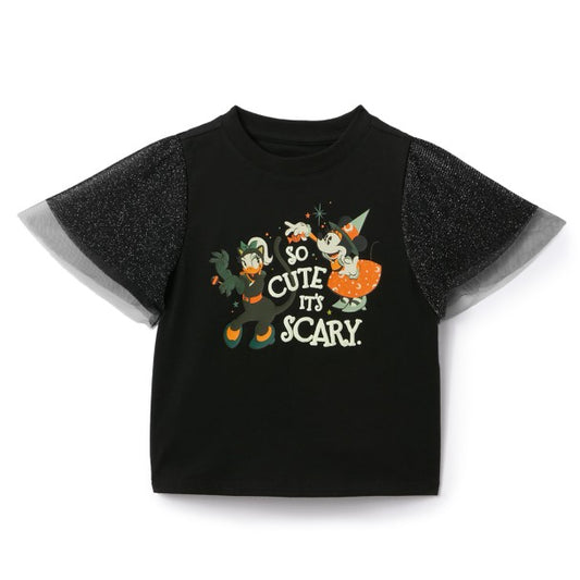 Minnie Mouse and Daisy Duck Halloween T-Shirt for Girls