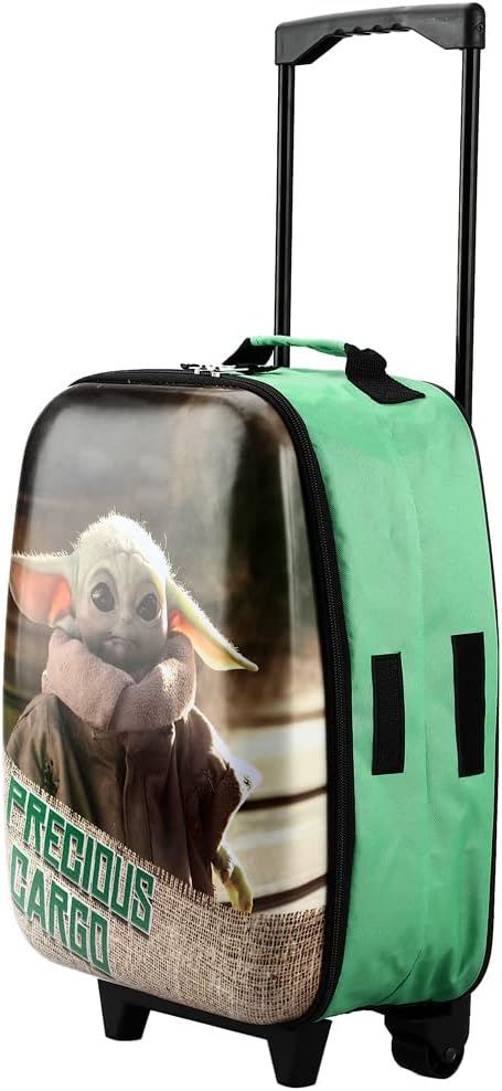 Grogu The Mandalorian Collapsible Roller Travel Suitcase Disney Theme Park Gift