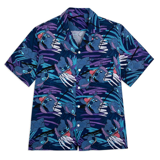 Stitch Woven Dress Shirt for Adults Size Medium – Lilo & Stitch