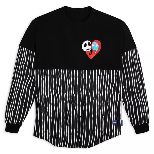 Disney Parks The Nightmare Before Christmas Jack Skellington & Sally Spirit Jersey