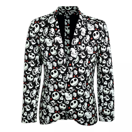 The Nightmare Before Christmas Glow-in-the-Dark Jacket for Adults Size L XL XXL