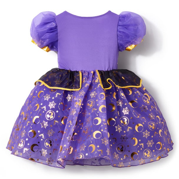 Minnie Mouse Halloween Witch Purple Bat Costume Kids