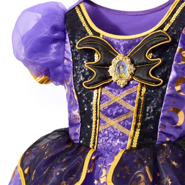Minnie Mouse Halloween Witch Purple Bat Costume Kids