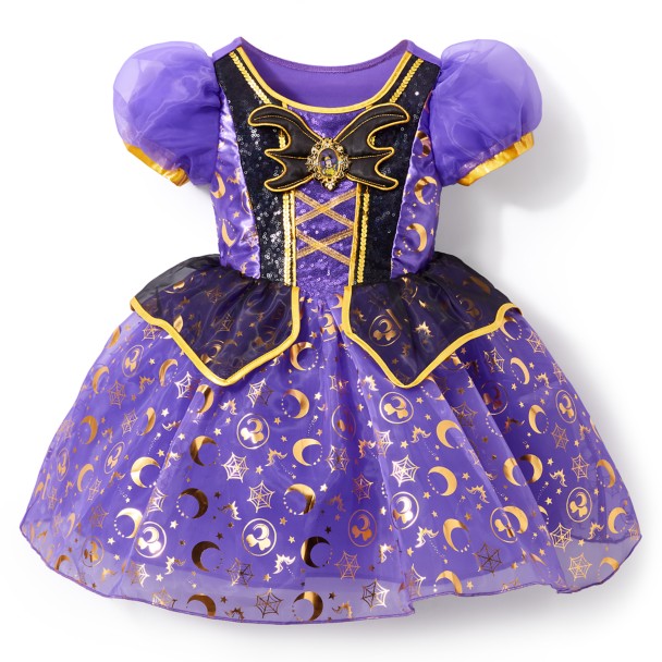 Minnie Mouse Halloween Witch Purple Bat Costume Kids