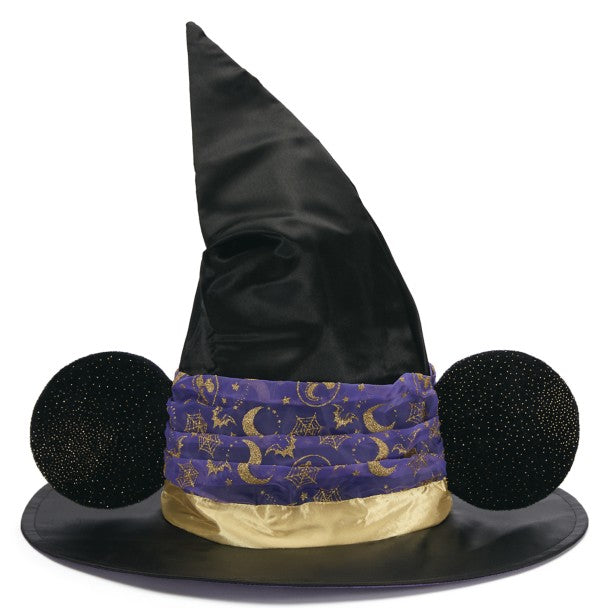 Minnie Mouse Gold Witch Costume Hat Ears Dress Up - For Kids - One Size