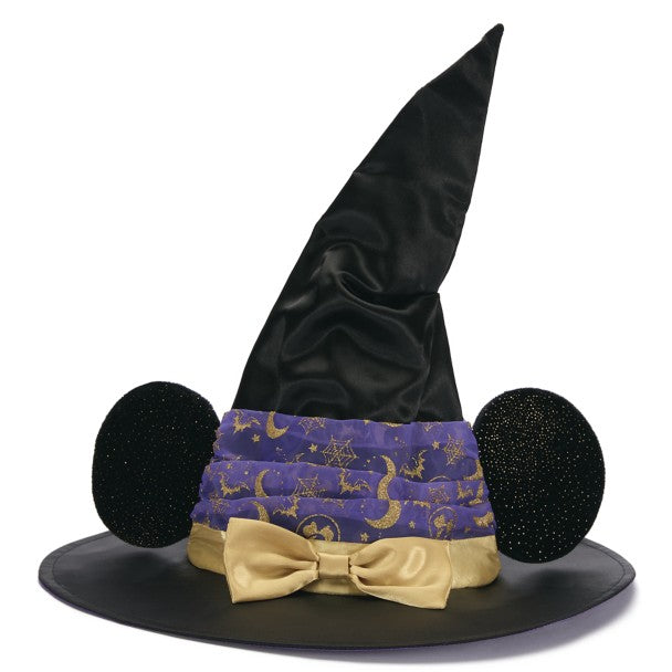 Minnie Mouse Gold Witch Costume Hat Ears Dress Up - For Kids - One Size