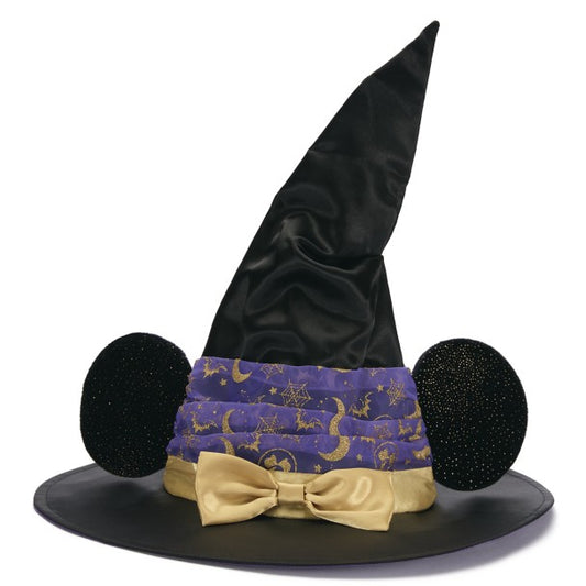 Minnie Mouse Gold Witch Costume Hat Ears Dress Up - For Kids - One Size
