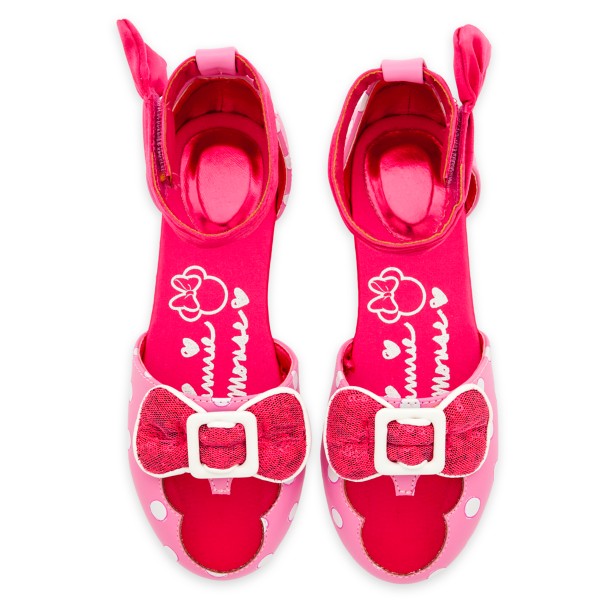 Minnie Mouse Costume Shoes for Kids 7/8 – Pink