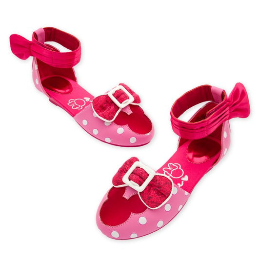 Minnie Mouse Costume Shoes for Kids 7/8 – Pink