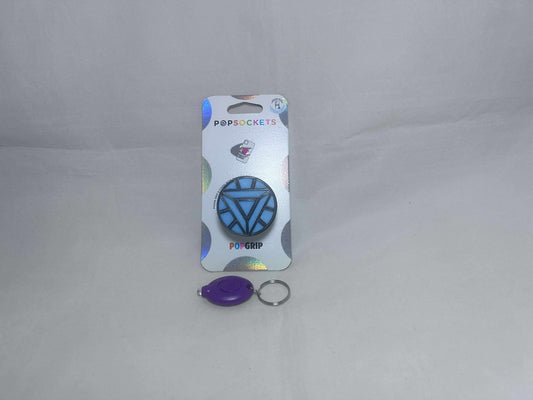 3D Iron Man Custom Arc Reactor Glow Chest Piece Pop Phone Cover Accessory Marvel Super Hero