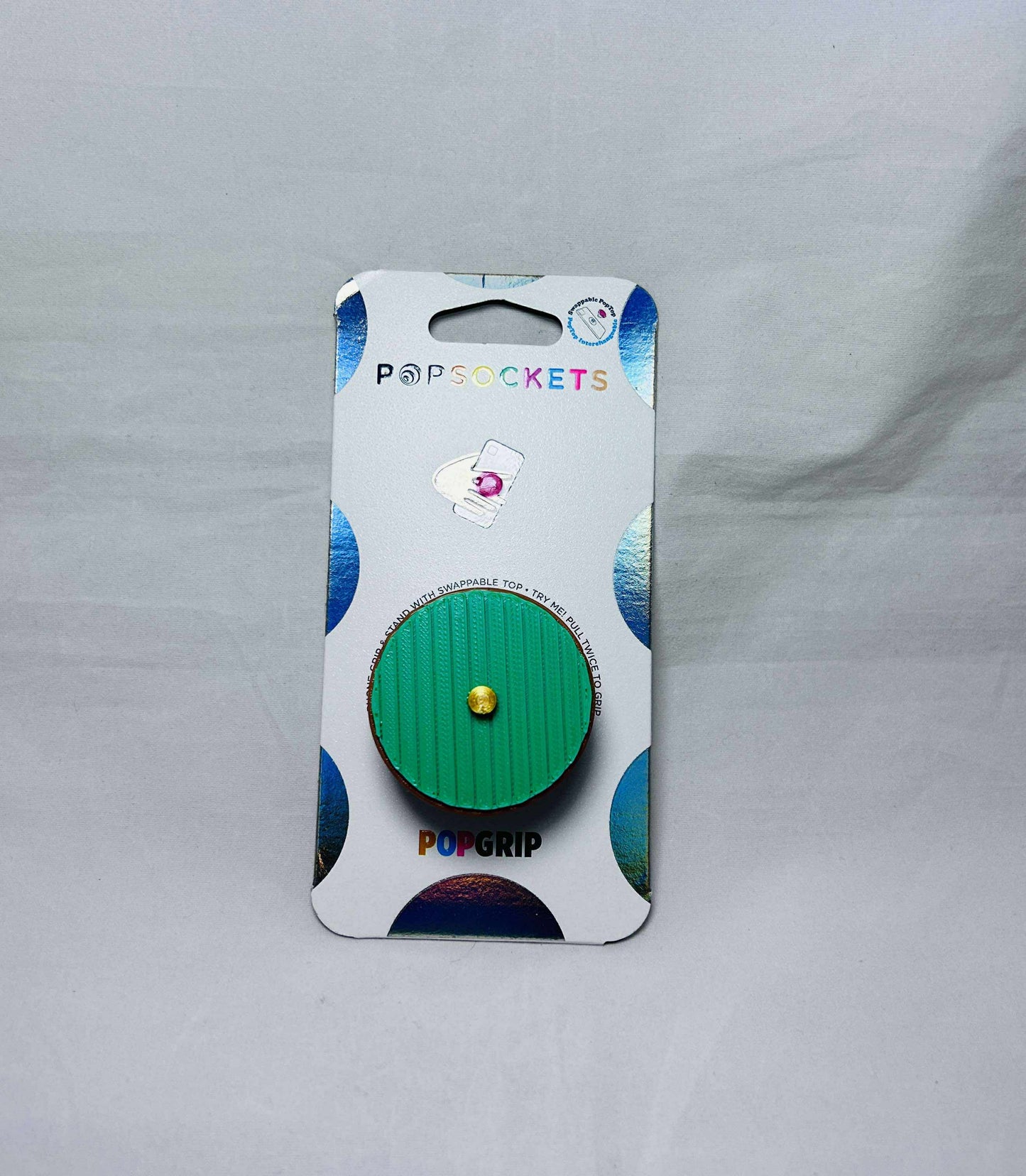 3D Lord of the Rings Inspired Bag End Hobbit Door Custom Pop Holder Phone Accessory + Free UV Light Keychain