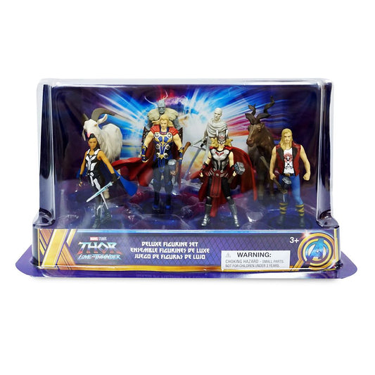 Thor Love and Thunder Deluxe Figure Set 8pc - Marvel Avengers