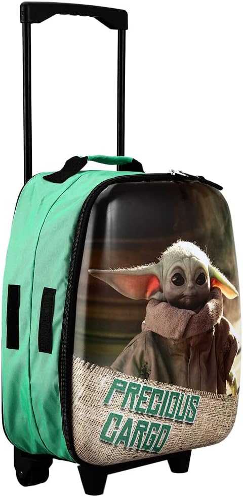 Grogu The Mandalorian Collapsible Roller Travel Suitcase Disney Theme Park Gift