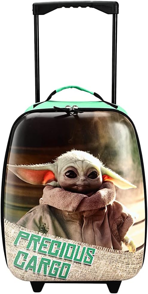 Grogu The Mandalorian Collapsible Roller Travel Suitcase Disney Theme Park Gift