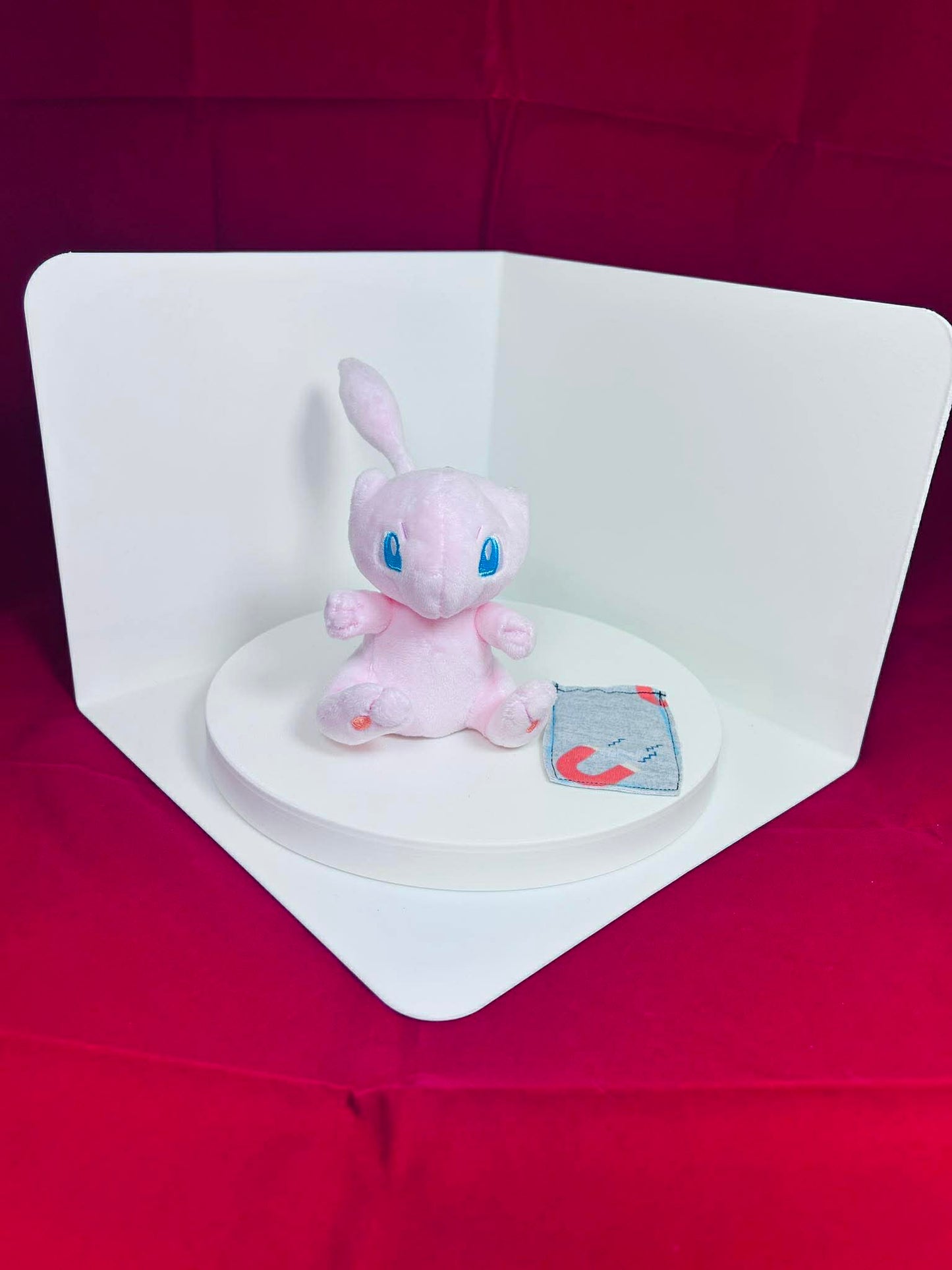 Custom Mew Pokemon Magnetic Shoulder Pal Plush Toy  Go Costume Dress Up