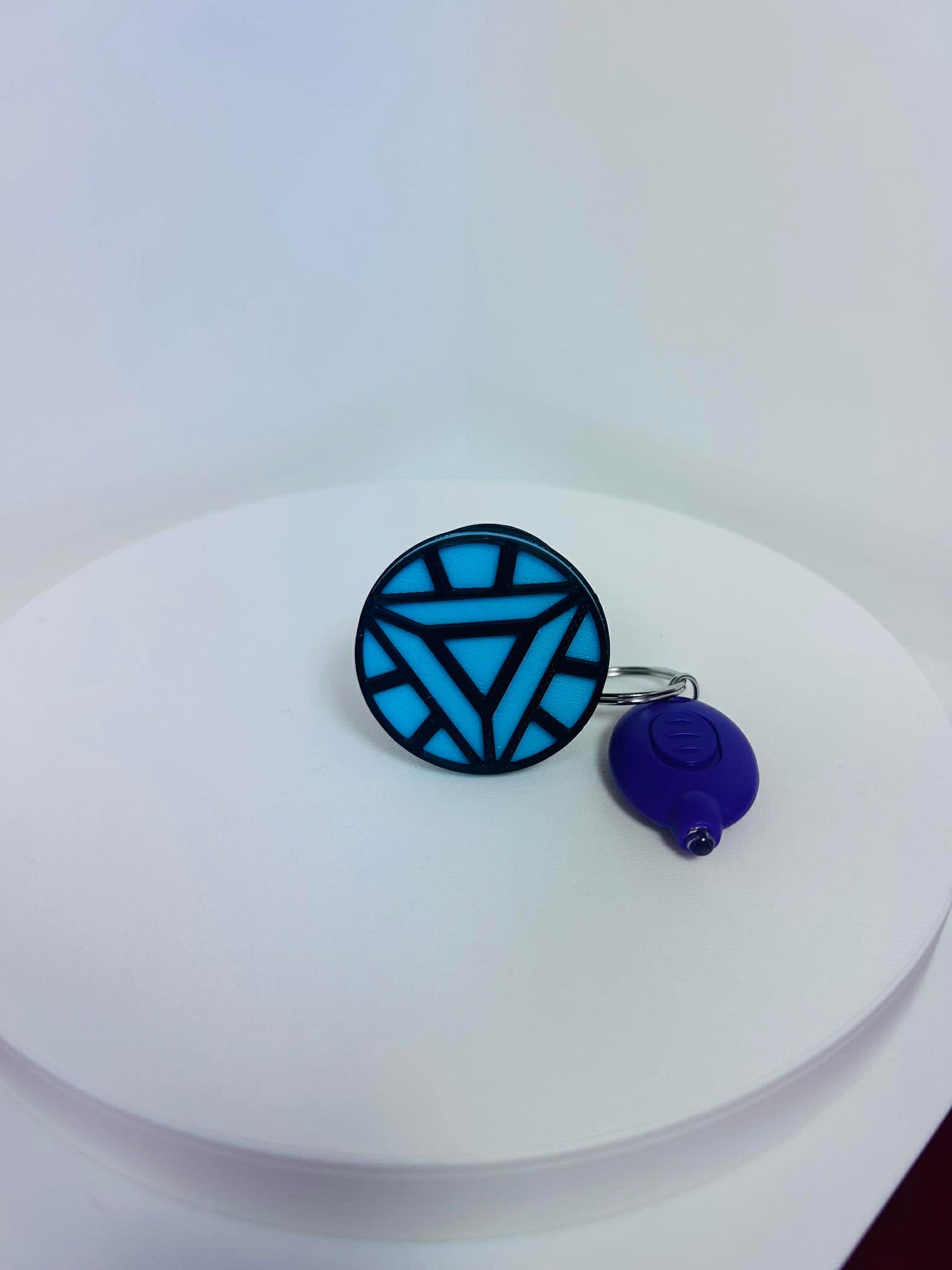 3D Iron Man Custom Arc Reactor Glow Chest Piece Pop Phone Cover Accessory Marvel Super Hero