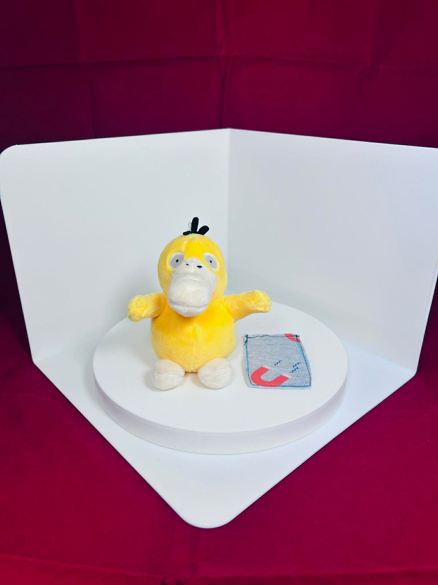 Custom Psyduck Pokemon Magnetic Shoulder Pal Plush Toy Costume Dress Up - Go Costume Accessory