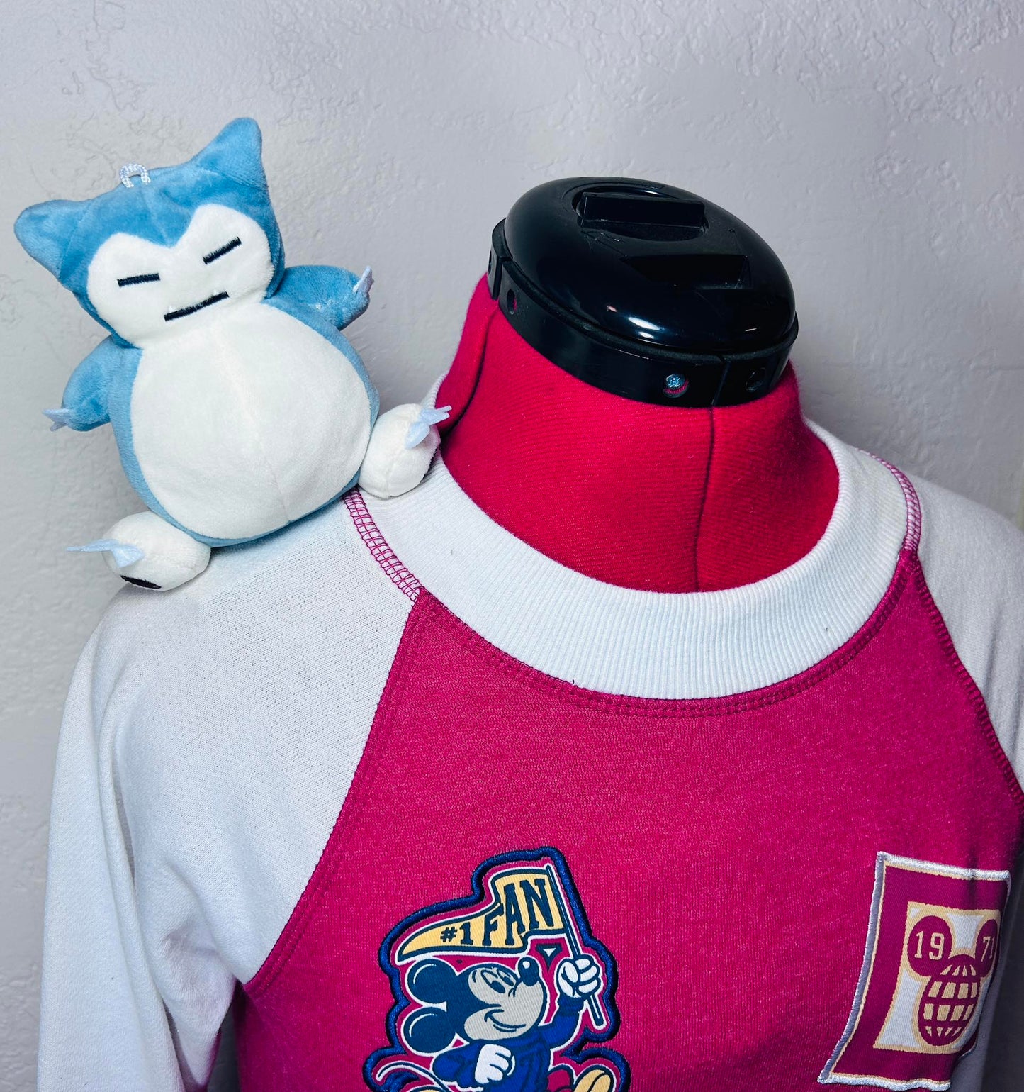 Custom Snorlax Pokemon Go Magnetic Shoulder Pal Plush Toy Costume Dress Up - Costume Accessory