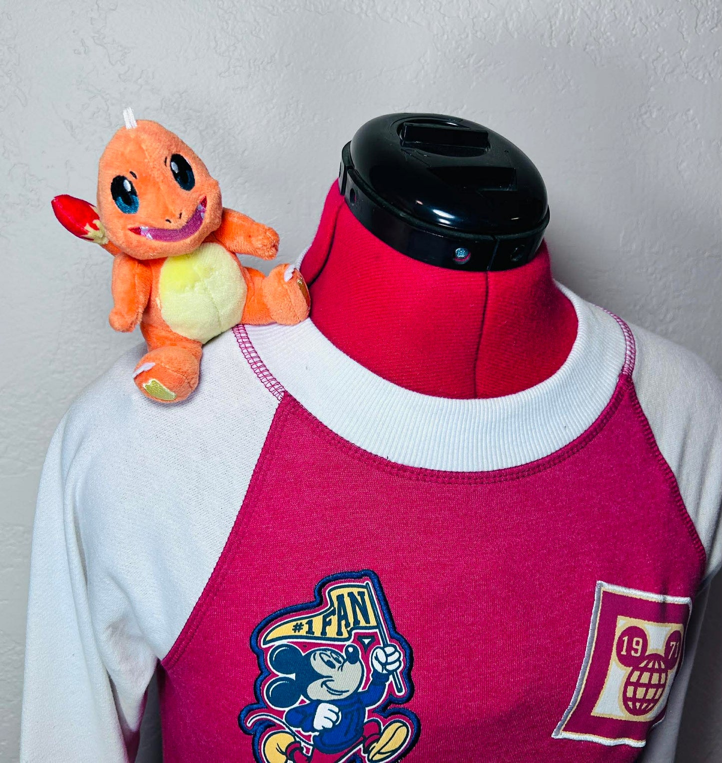 Custom Charmander Pokemon Inspired Magnetic Shoulder Pal Plush Toy Dress Up Go Accessory