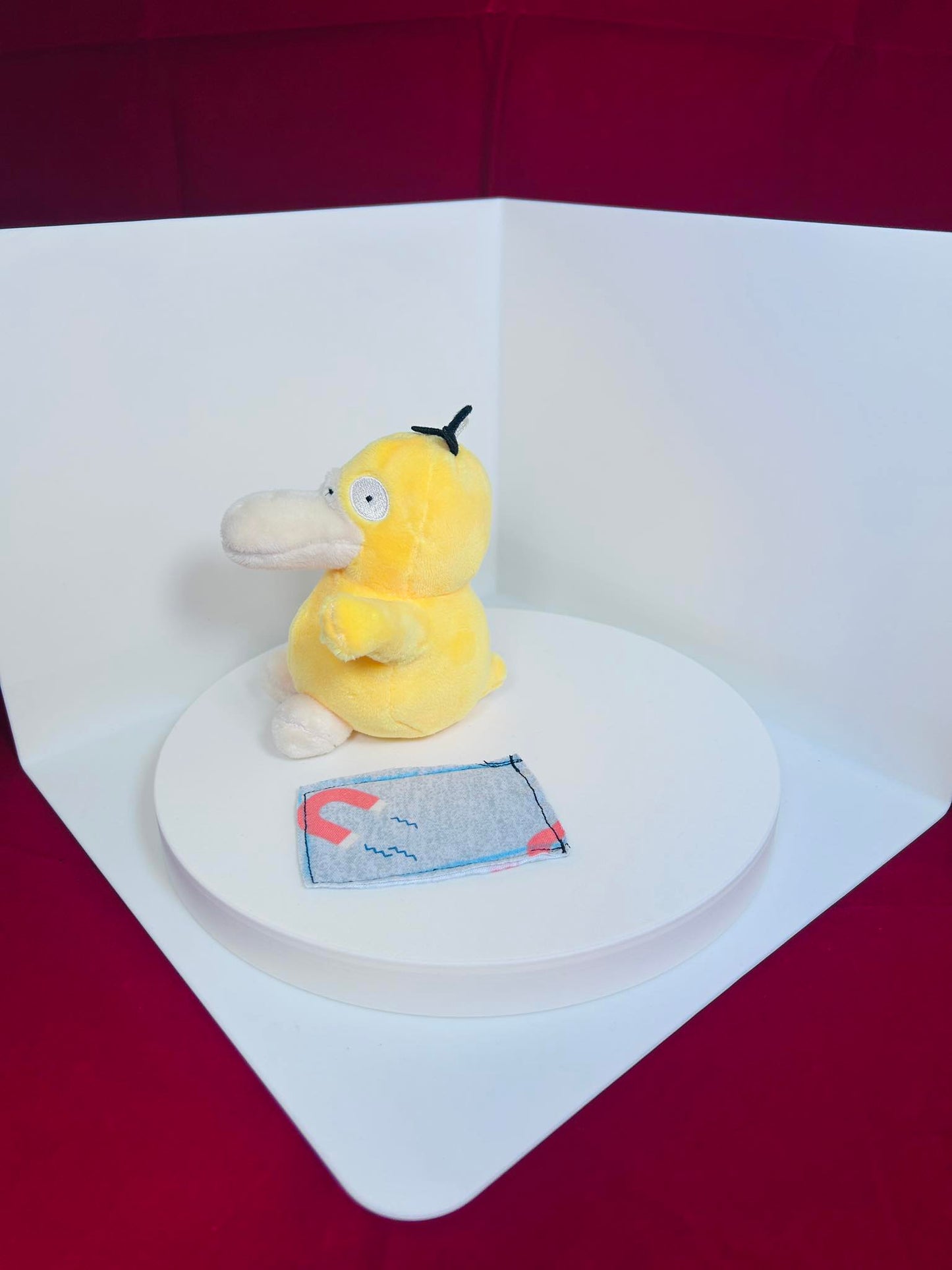 Custom Psyduck Pokemon Magnetic Shoulder Pal Plush Toy Costume Dress Up - Go Costume Accessory