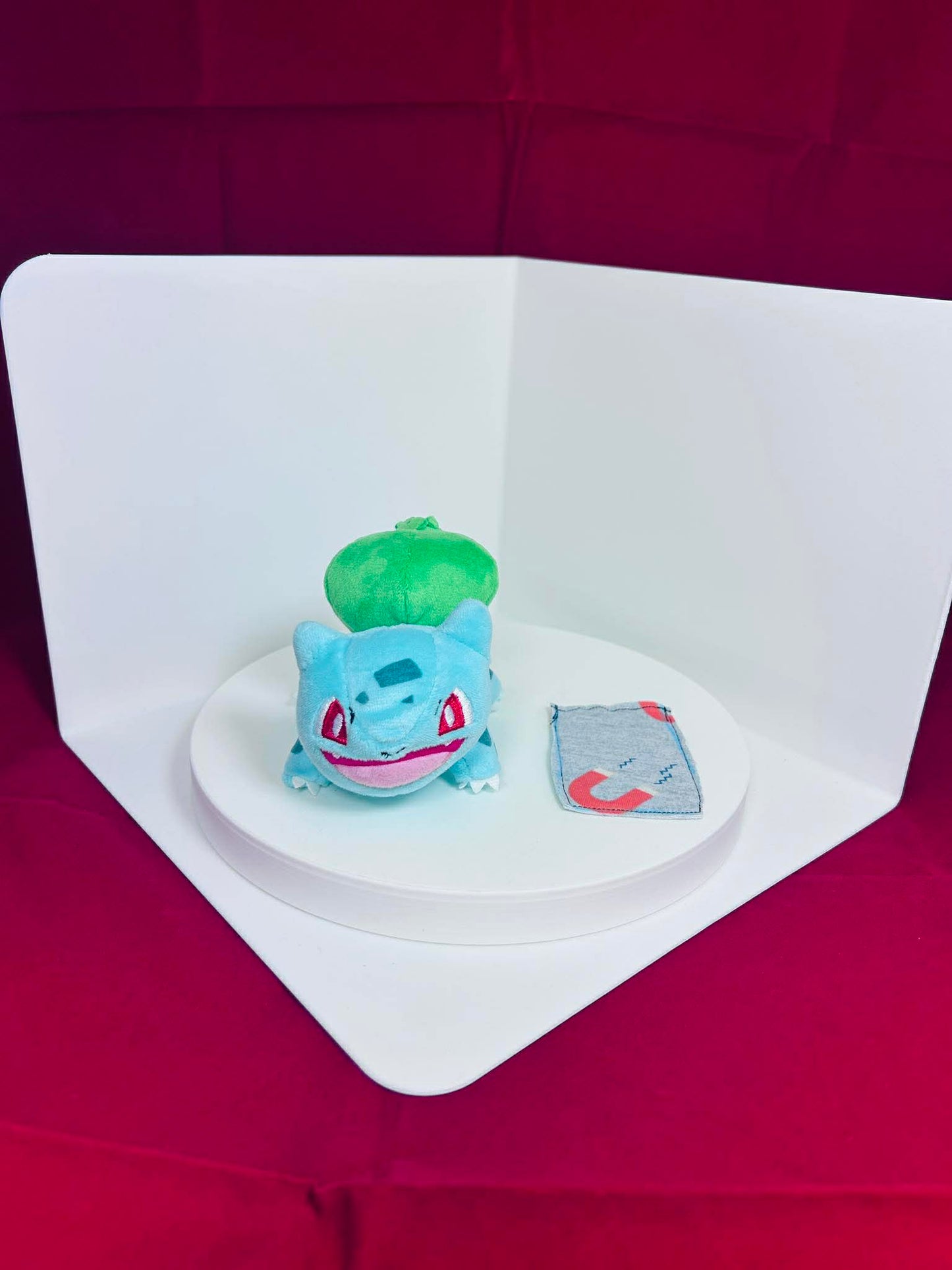 Custom Bulbasaur Pokemon Inspired Magnetic Shoulder Pal Plush Toy Dress Up Go Accessory