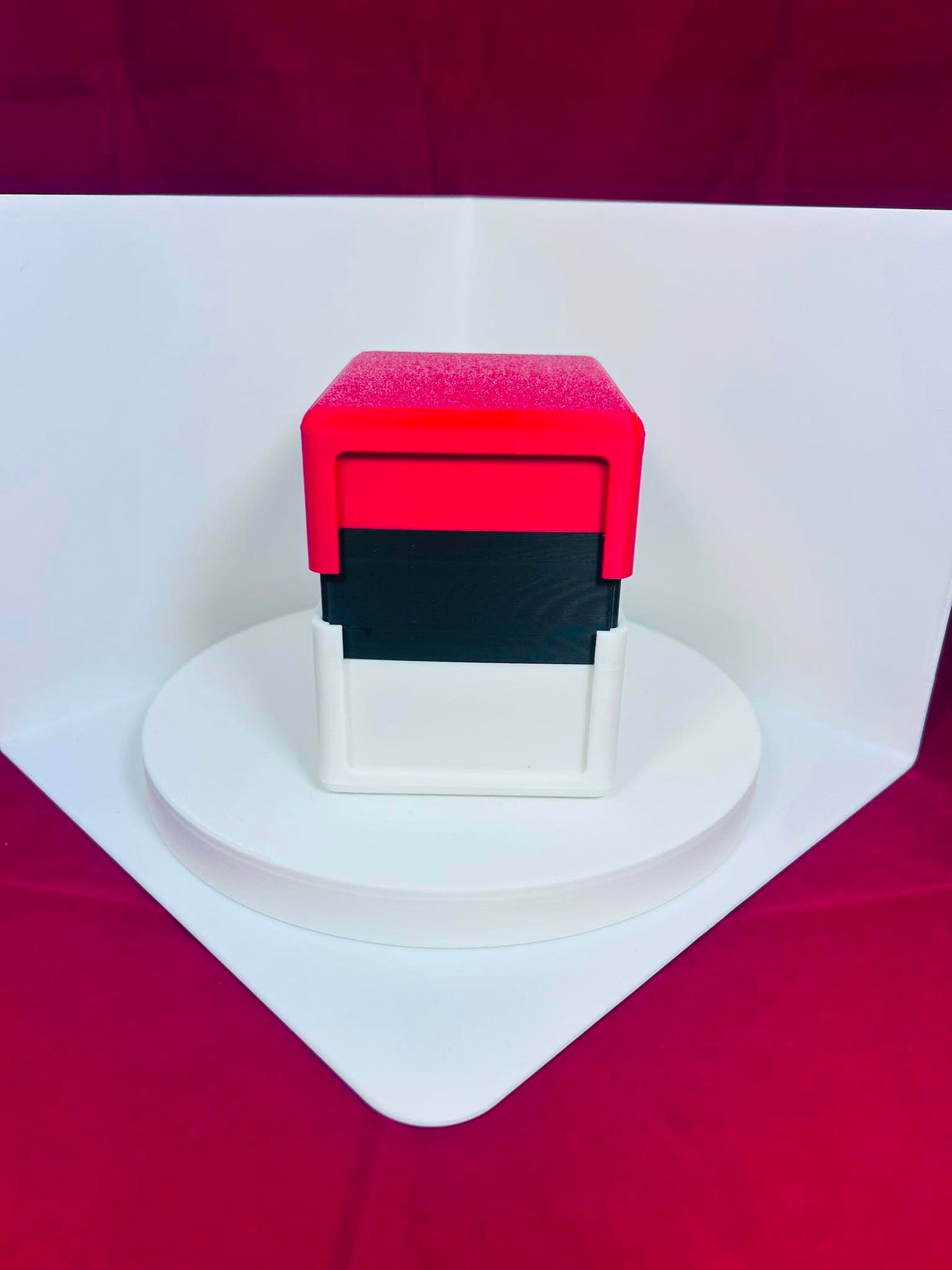 Poke Ball Card Storage Chest Box Holder & Top Loader Display - Holds Up to 240pc Custom 3D Printed - Red Great & Ultra Ball