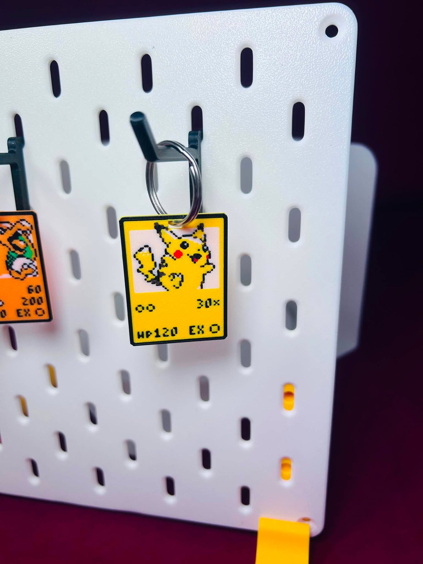 Pokemon Keychain 3D Printed Custom Card - Mewtwo - Charizard - Pikachu