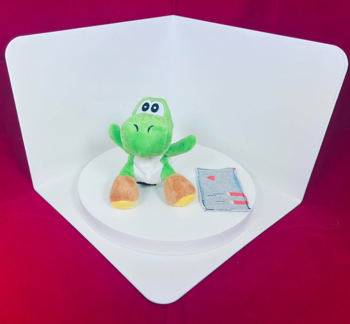 Custom Yoshi Magnetic Shoulder Pal Plush Kids Adult Costume Dress Up Mario Inspired Accessory