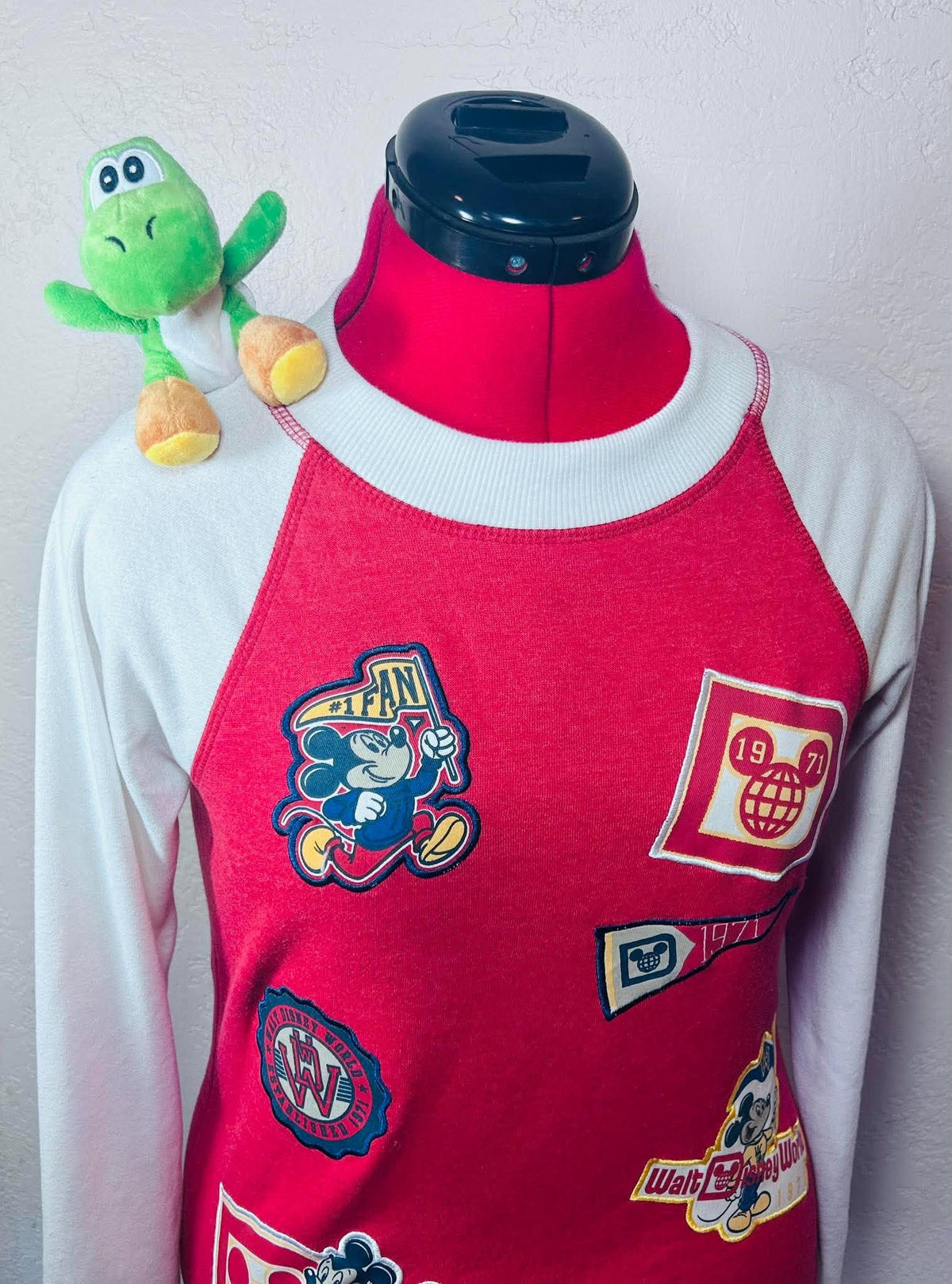 Custom Yoshi Magnetic Shoulder Pal Plush Kids Adult Costume Dress Up Mario Inspired Accessory