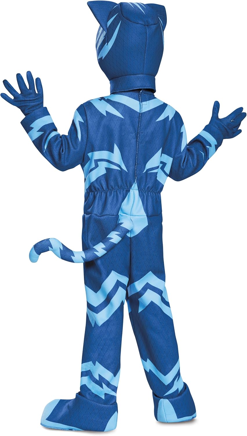 Catboy PJ Masks Toddler Glow in the Dark Deluxe Costume - Kids Size Small 2T